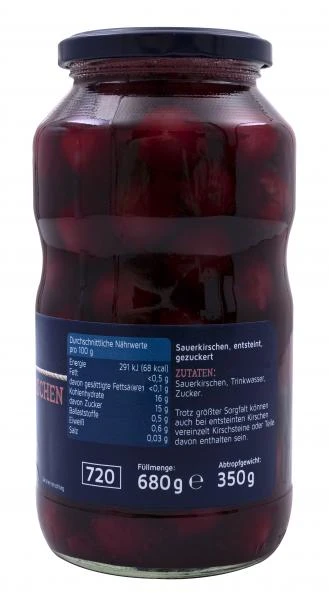 Küstengold Deutsche Sauerkirschen Gezuckert – Bild 2