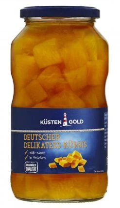 Küstengold Deutscher Delikatess Kürbis Süß-sauer