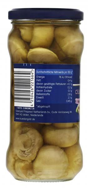 Küstengold Champignons Ganze Köpfe 1. Wahl – Bild 3