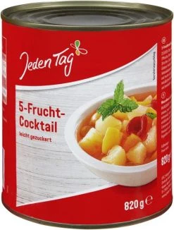 Jeden Tag 5-Fruchtcocktail Leicht Gezuckert