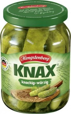 Hengstenberg Knax Gewürzgurken Knackig-würzig