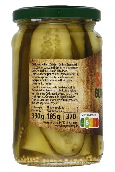 Hengstenberg Sandwich-Gurken – Bild 3