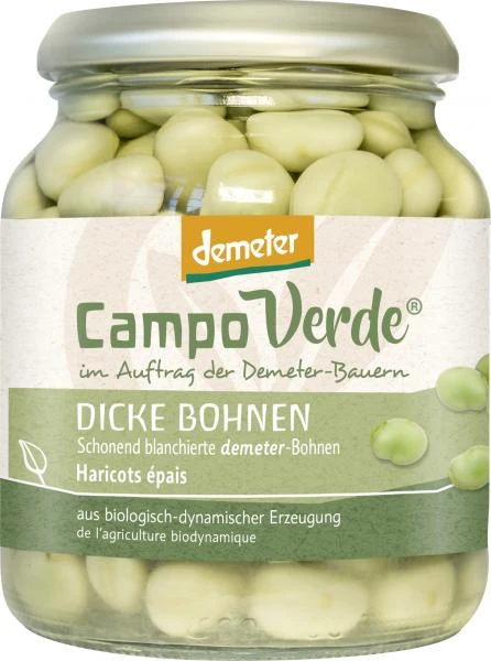 Campo Verde Demeter Bio Dicke Bohnen