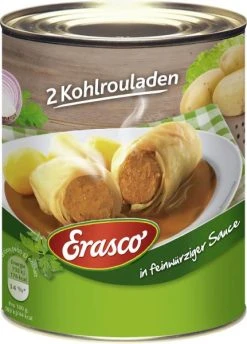 Erasco 2 Kohlrouladen In Feinwürziger Sauce