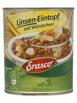 Erasco Linsen-Eintopf Mit Würstchen