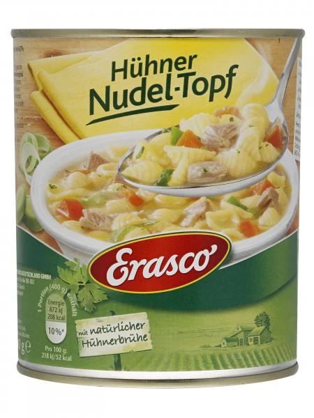 Erasco Hühner Nudel-Topf