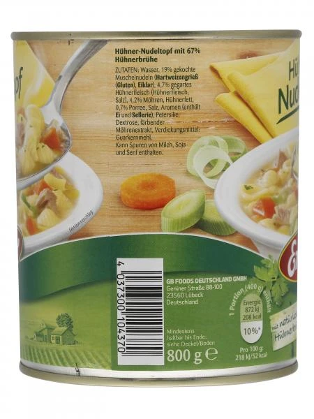 Erasco Hühner Nudel-Topf – Bild 3