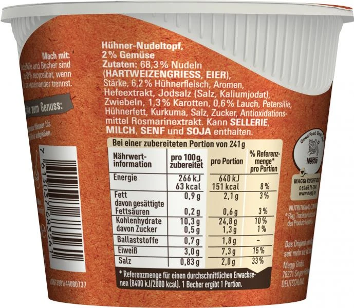 Maggi 5 Minuten Terrine Hühner Nudeltopf – Bild 4