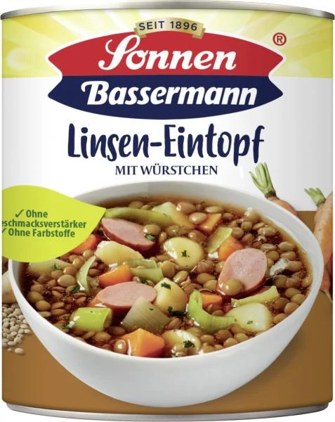Sonnen Bassermann Linsen-Eintopf