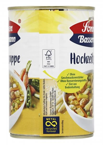 Sonnen Bassermann Hochzeits Suppe – Bild 3