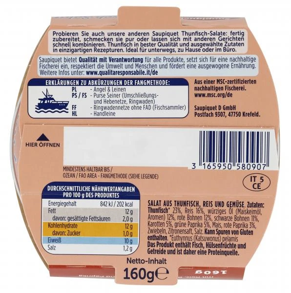 Saupiquet Thunfisch-Salat Texana – Bild 2