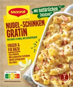 Maggi Fix Für Nudel-Schinken Gratin