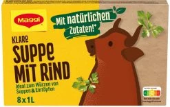 Maggi Klare Suppe Mit Rind - Ergibt 8 Liter