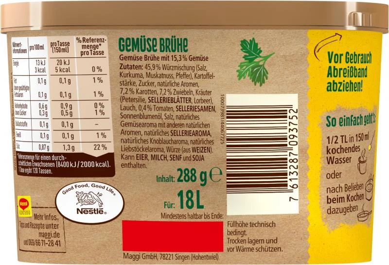 Maggi Gemüse Brühe – Bild 3