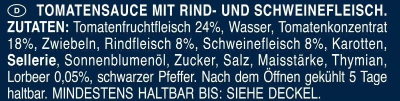 Barilla Nudelsauce Bolognese – Bild 3