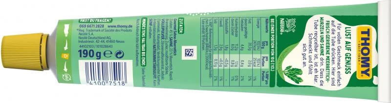 Thomy Gourmet Sahne-Meerrettich Mild – Bild 2