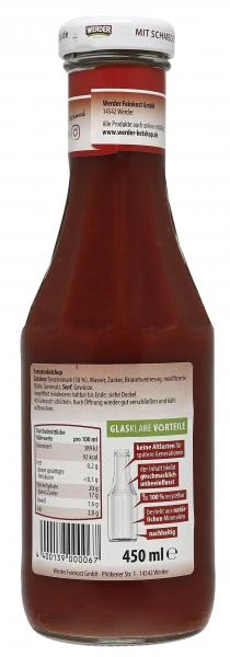 Werder Tomaten Ketchup – Bild 2
