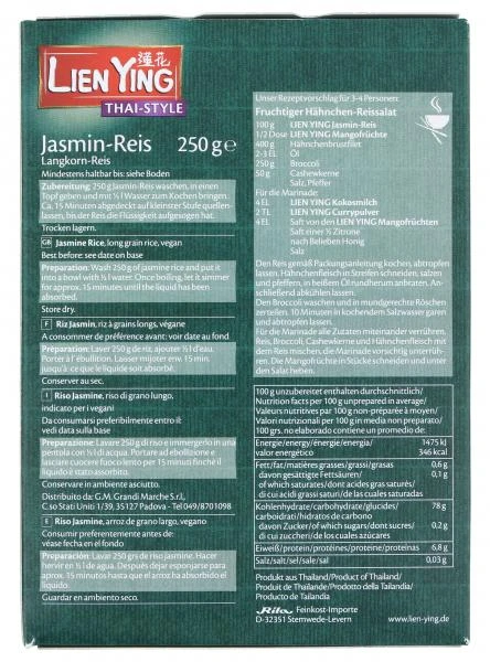 Lien Ying Thai-Style Jasmin Reis – Bild 2