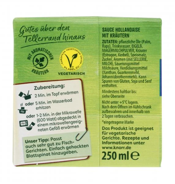 Knorr Sauce Hollandaise Mit Kräutern – Bild 3