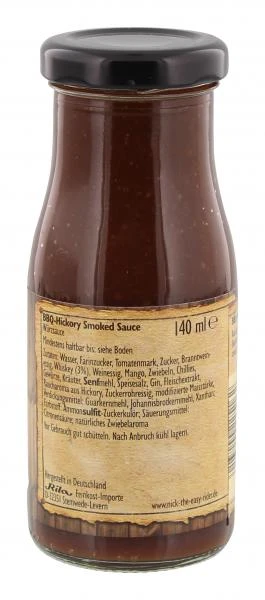 Nick BBQ Hickory Smoked Sauce – Bild 2