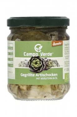 Campo Verde Demeter Bio Artischocken Gegrillt Mit Kräutern In Öl