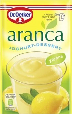 Dr. Oetker Aranca Joghurt-Dessert Zitrone