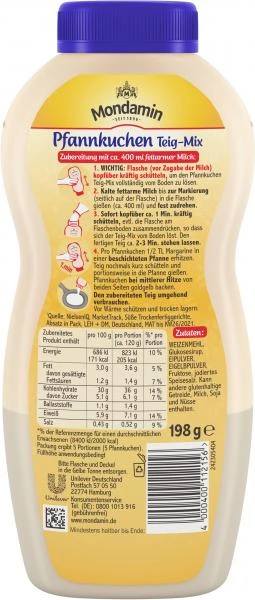 Mondamin Pfannkuchen Teig-Mix – Bild 2