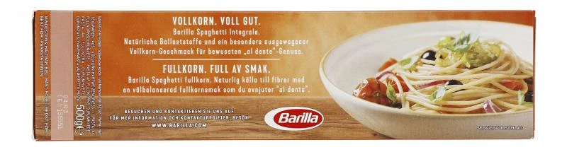 Barilla Pasta Integrale Vollkorn Spaghetti – Bild 2