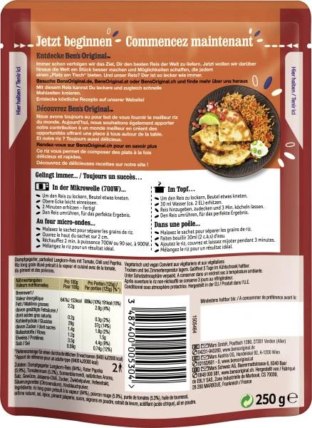Ben's Original Express Langkorn-Reis Mexikanisch – Bild 2