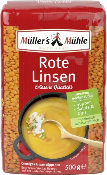 Müller's Mühle Rote Linsen