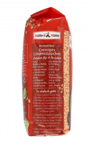 Müller's Mühle Rote Linsen – Bild 4