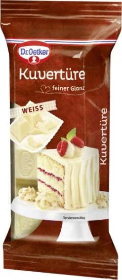 Dr. Oetker Kuvertüre Weiß