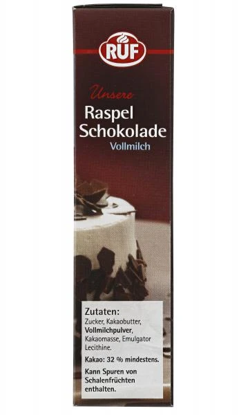 Ruf Raspel Schokolade Vollmilch – Bild 2