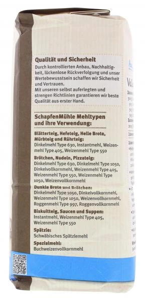 Schapfenmühle Roggenvollkornmehl – Bild 2