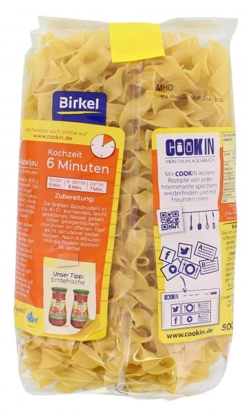 Birkel's No.1 Bandnudeln Breit – Bild 3