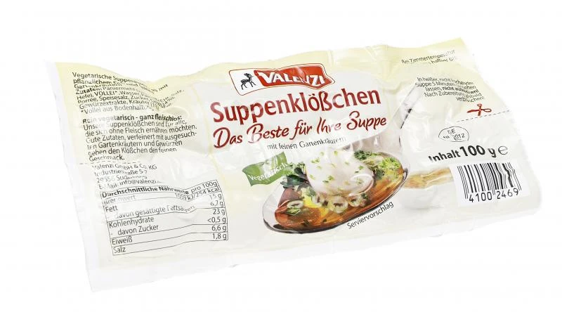 Valenzi Suppenklößchen Mit Gartenkräutern