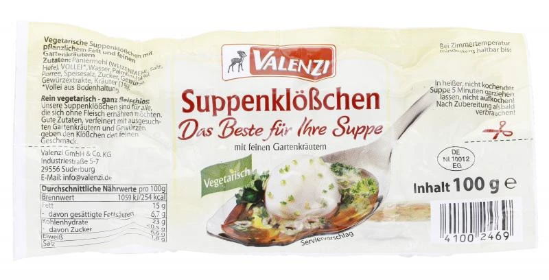 Valenzi Suppenklößchen Mit Gartenkräutern – Bild 2