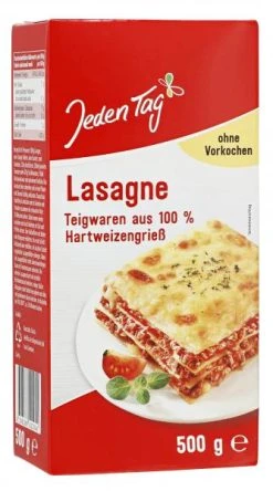 Jeden Tag Lasagne
