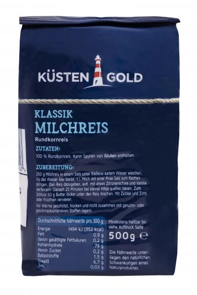 Küstengold Milchreis Klassik – Bild 2