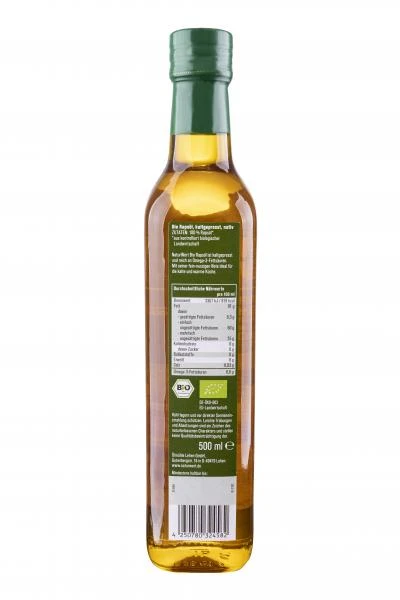NaturWert Bio Rapsöl Kaltgepresst – Bild 2