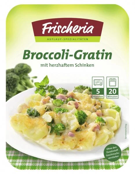 Frischeria Broccoli-Gratin Mit Schinken