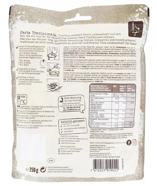 Hilcona Tortelli Prosciutto Crudo E 4 Fromaggi – Bild 2