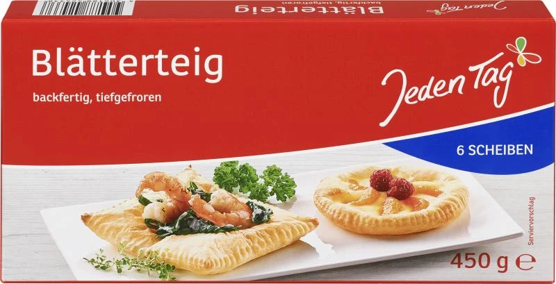 Jeden Tag Blätterteig