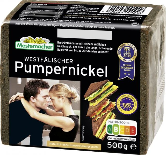 Mestemacher Echt Westfälischer Pumpernickel