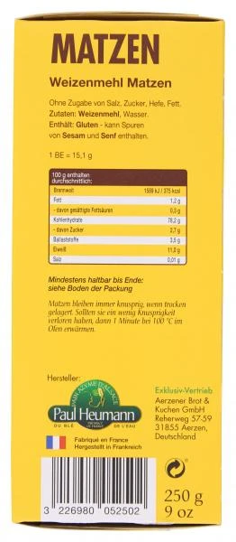 P. Heumann`s Matzen – Bild 2