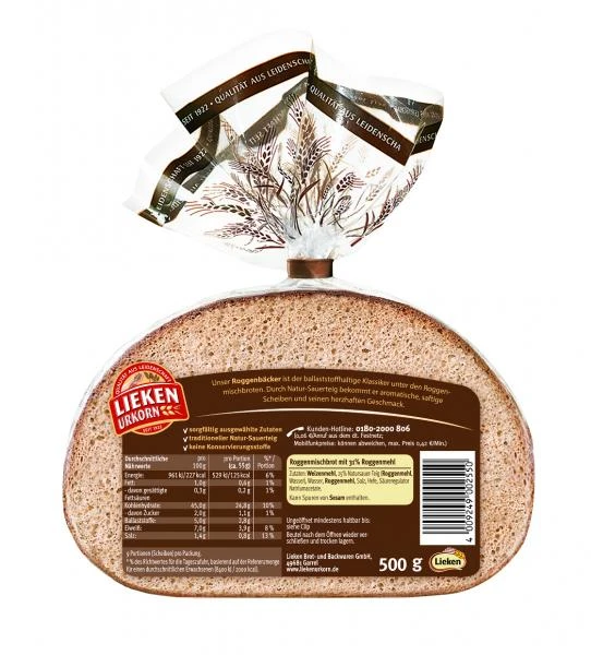 Lieken Urkorn Roggenbäcker – Bild 2